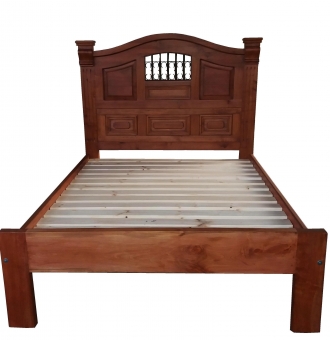 Código: RES-33B<br>CAMA KING 1,9 PIECERA RECTA