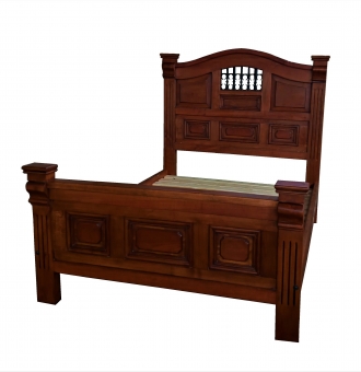 Código: RES-22A<br>CAMA 2 PLAZA PIECERA CON DISEÑO